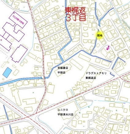 東梶返三丁目　売地