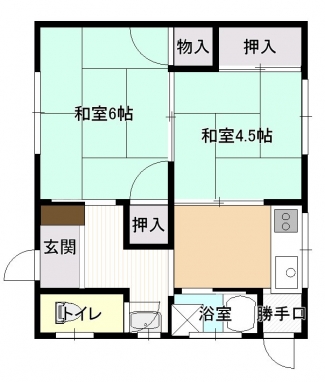 清水貸家 1号