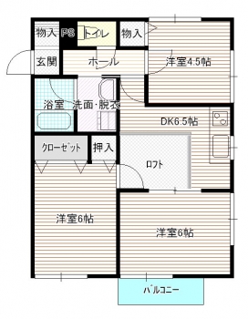 F・ラフォーレ　203号室