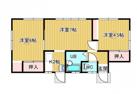 開４丁目借家③