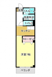 セレナ宇部新川 101号室